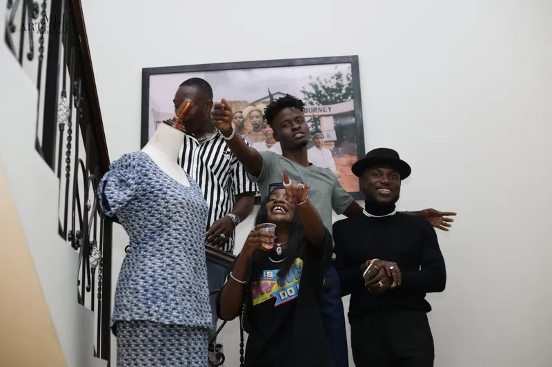 This is what contemporary photographer, Mel Arthur’s debut exhibition ‘Nyɛ Kɛ Wɔ’ looked like