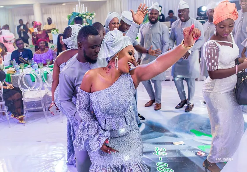 Ghanaian Makeup Artist, Fairouse & Abass’ Islamic wedding was full of glamour and opulence