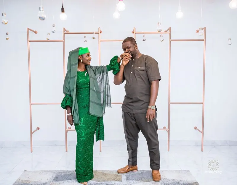 Ghanaian Makeup Artist, Fairouse & Abass’ Islamic wedding was full of glamour and opulence