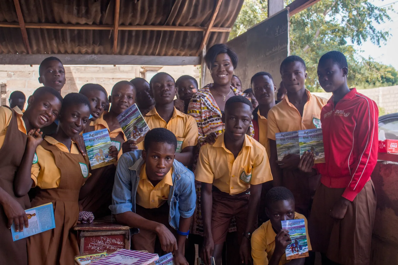 Ghanaian author, Portia Arthur is encouraging young people to read through her 100 books project