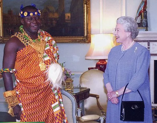 A 190-year-old cloth that has been worn by 7 Asante kings including the current Otumfuor