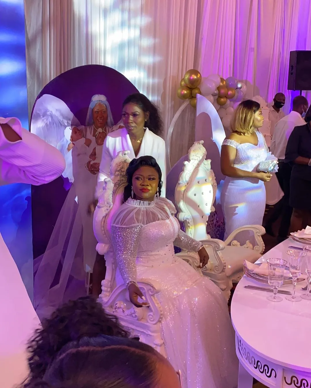 Here’s how your favourite Ghanaian celebrities showed up for Rev Obofour and Bofowa’s baby christening dinner