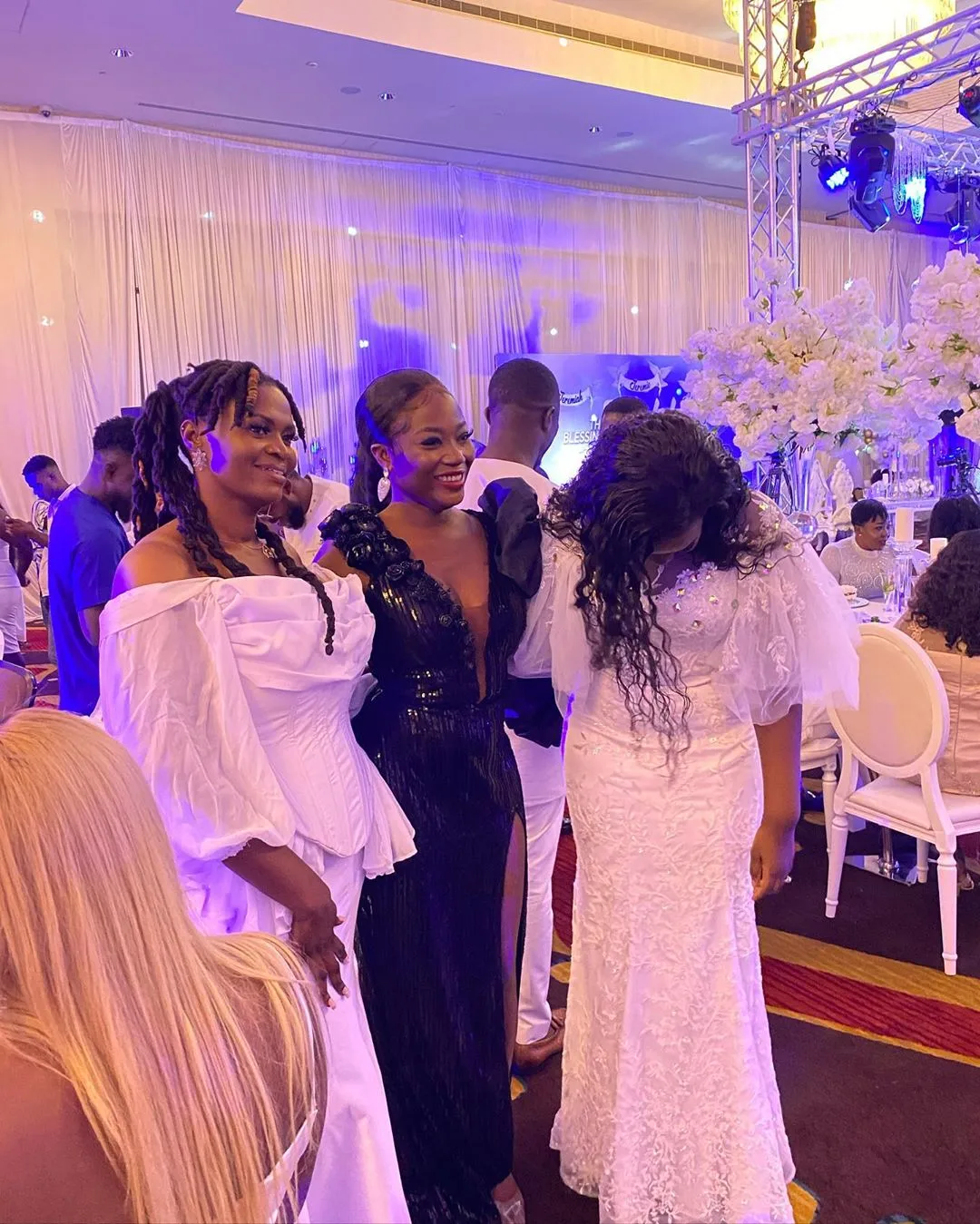 Here’s how your favourite Ghanaian celebrities showed up for Rev Obofour and Bofowa’s baby christening dinner