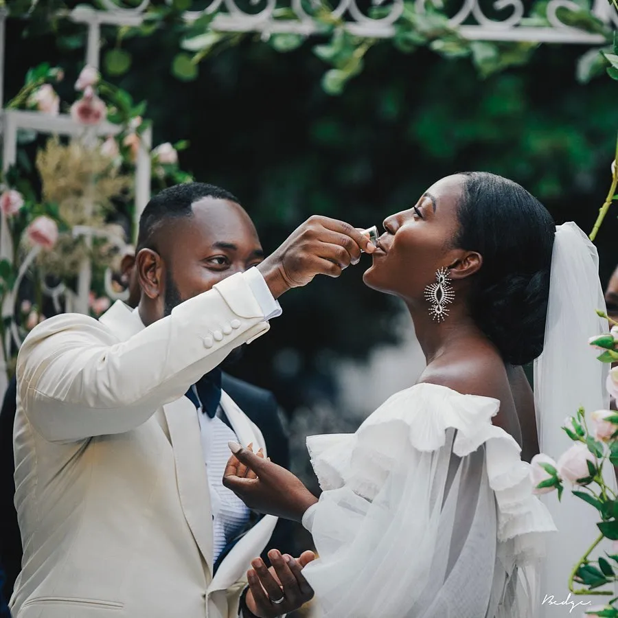 Kwabena & Maame Yaa Served Us Premium Content With Their White Wedding