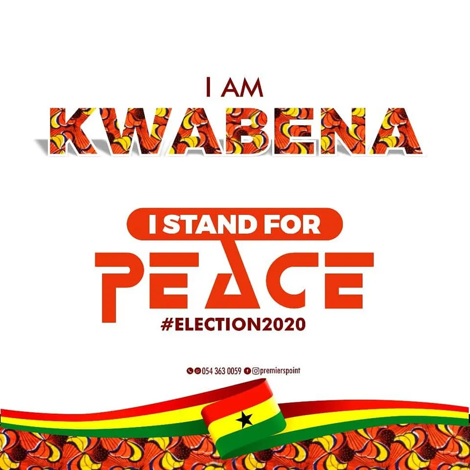 #Election2020: You need to see these rib-cracking “I Stand For Peace” flyers.
