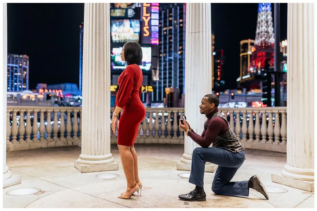 #SheSaidYes: Kimya & Nate’s photoshoot was actually their proposal shoot!