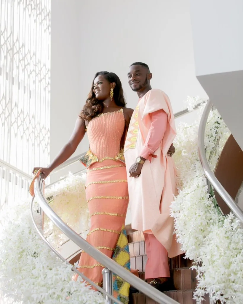 #MELORIE2021: Inside Equa Boakye and Kwesi’s culturally-rich kente wedding