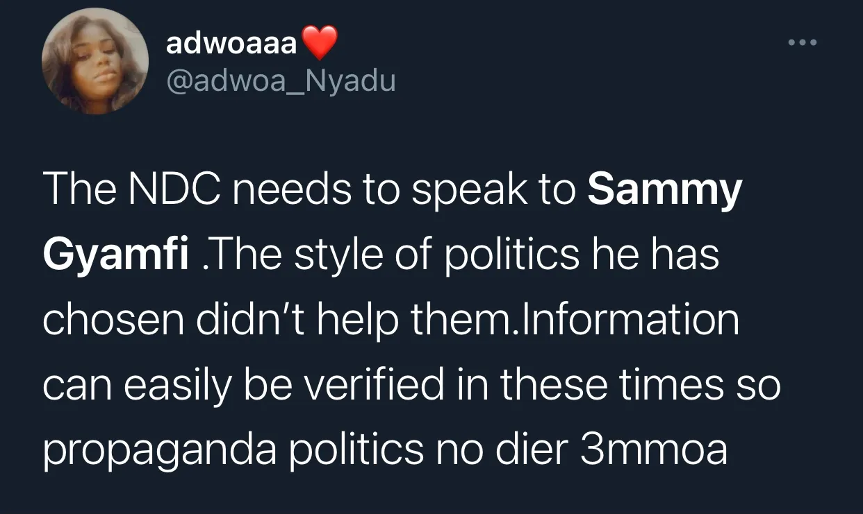 These Twitter Users Share Their Strong Opinions About Lawyer Sammy Gyamfi.