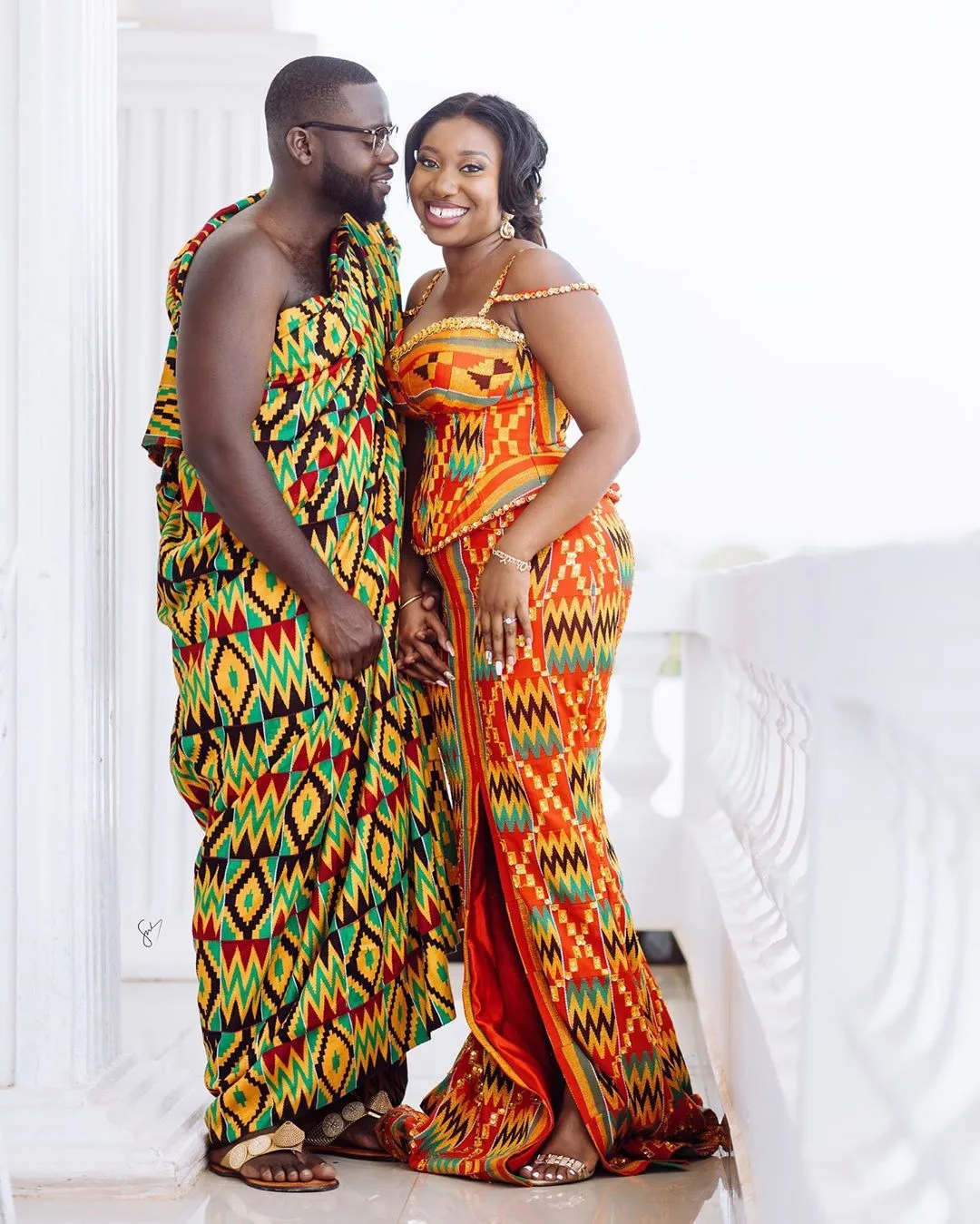 Together Forever: Dominic and Gina's traditional wedding was a beautiful Christmas love story