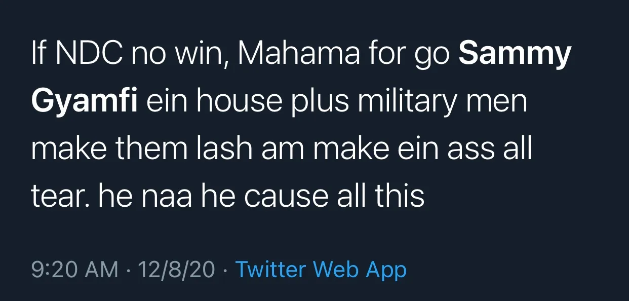 These Twitter Users Share Their Strong Opinions About Lawyer Sammy Gyamfi.