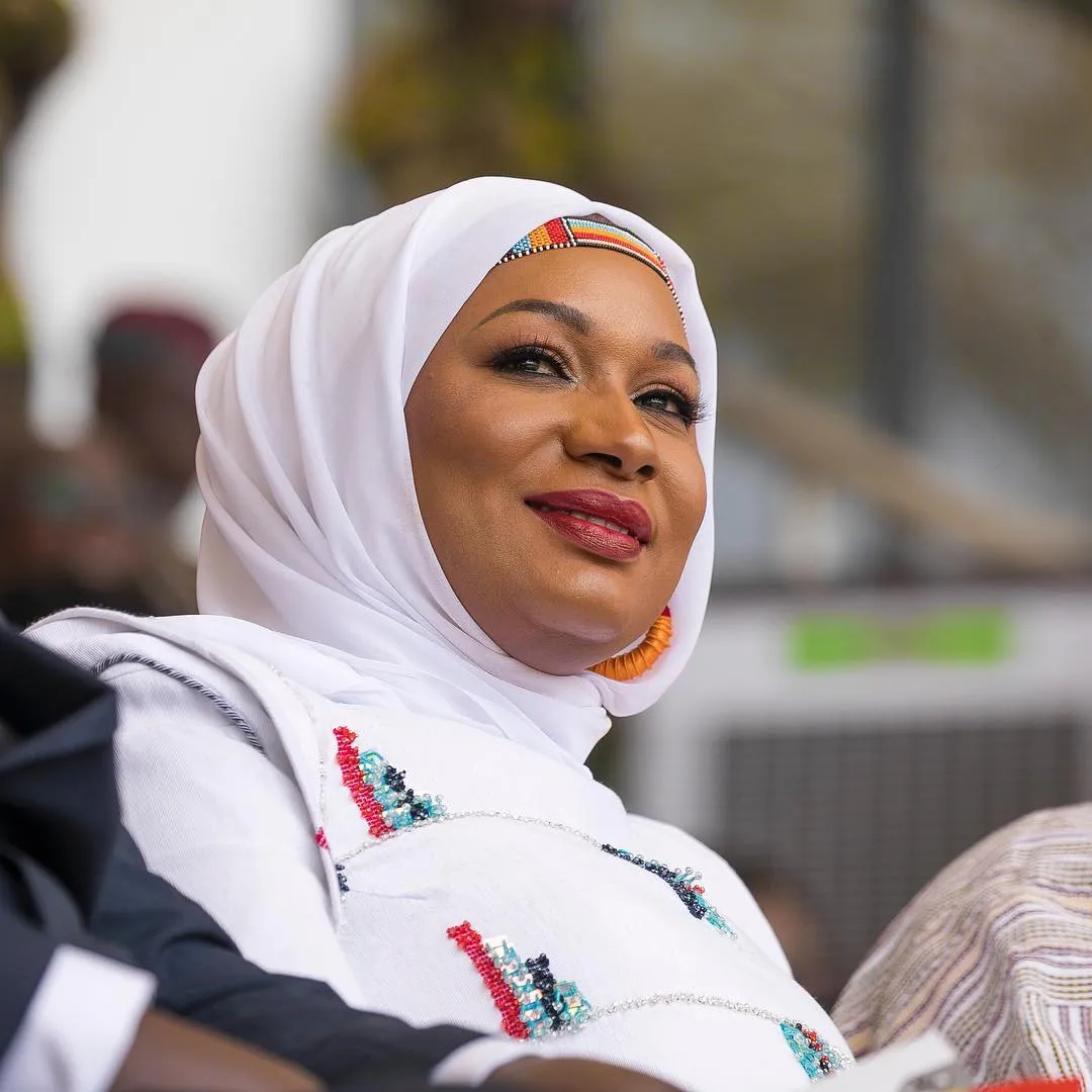 Can we begin to talk about how Samira Bawumia glowed in a Pistis dress at Ghana’s 62nd Independence Parade