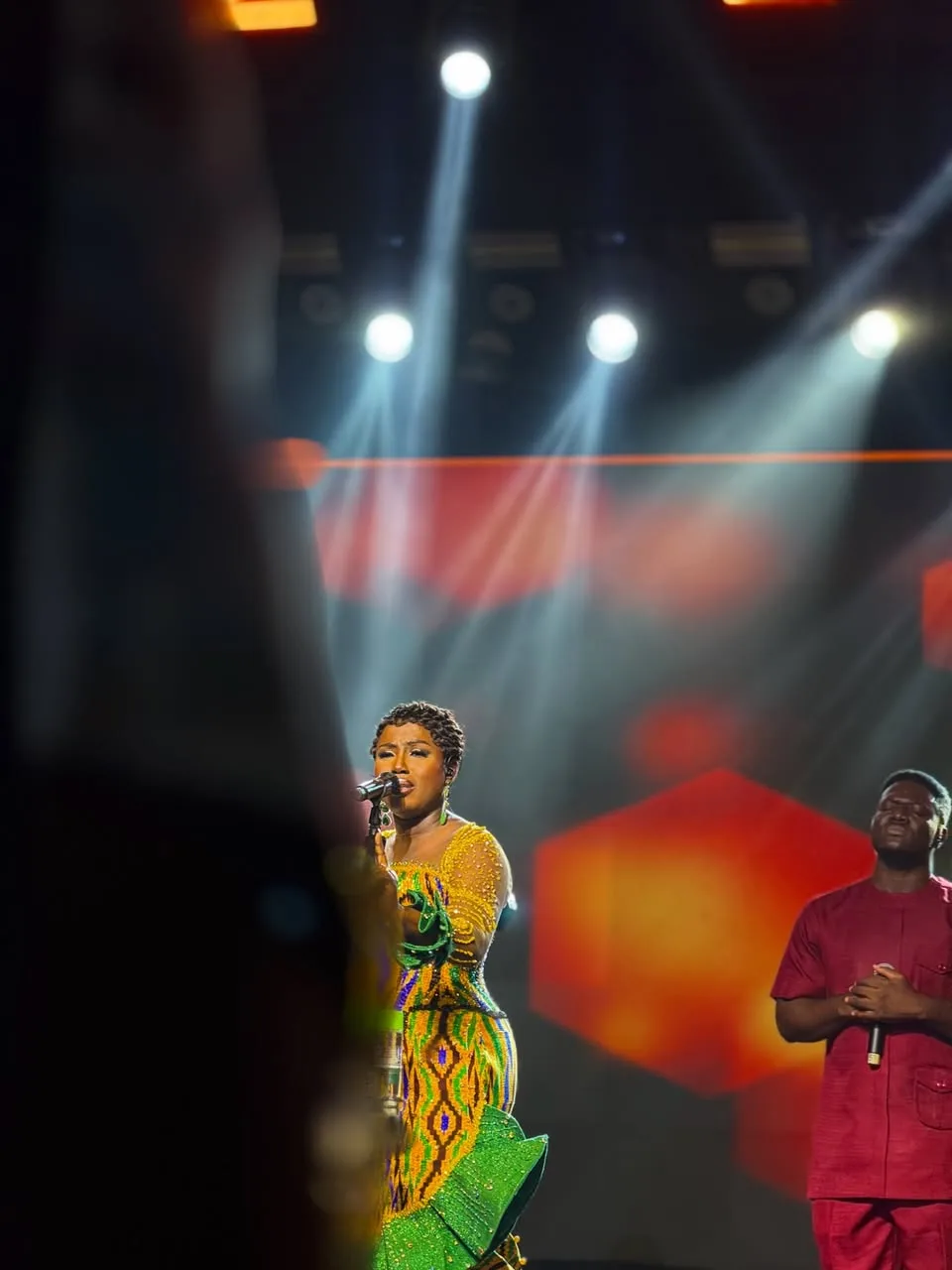 She came, She slayed, She dwelled: Diana Hamilton turns kente into a global stage moment