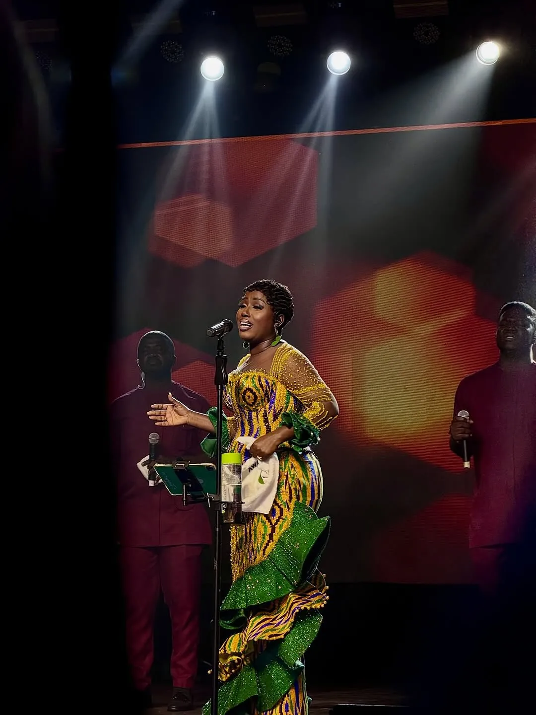 She came, She slayed, She dwelled: Diana Hamilton turns kente into a global stage moment