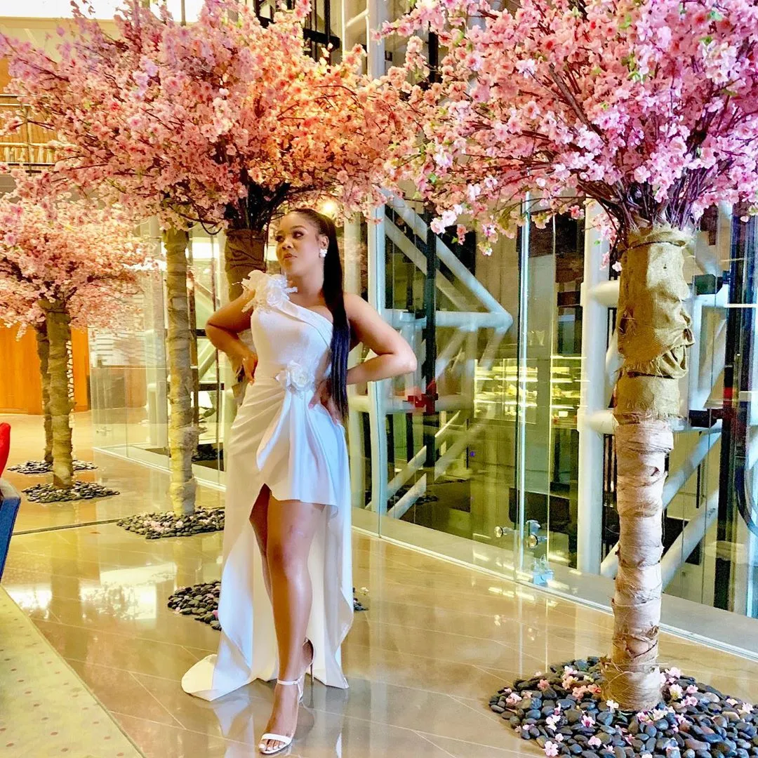 #BamTeddy19: Bambam and Teddy-A’s wedding in Dubai had guests rocking all-white outfits