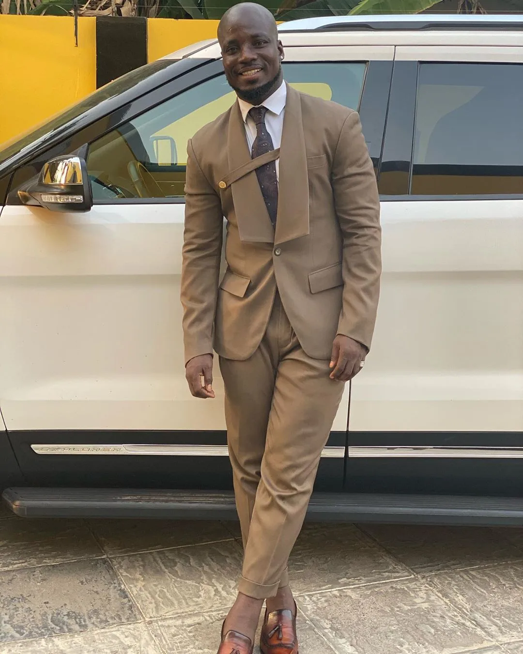 The iconic suit Stephen Appiah wore is all we are obsessed with this week