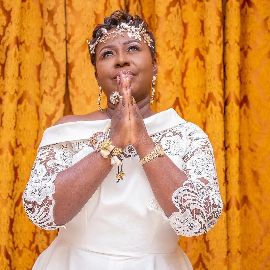 Oheneyere Gifty Anti rings in her Golden age with regal photos and a thankful heart