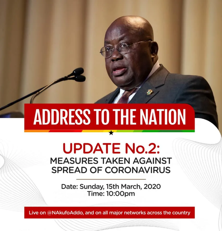 #TravelAdvisory: Ghana is banning entry of foreign nationals arriving from coronavirus-hit countries