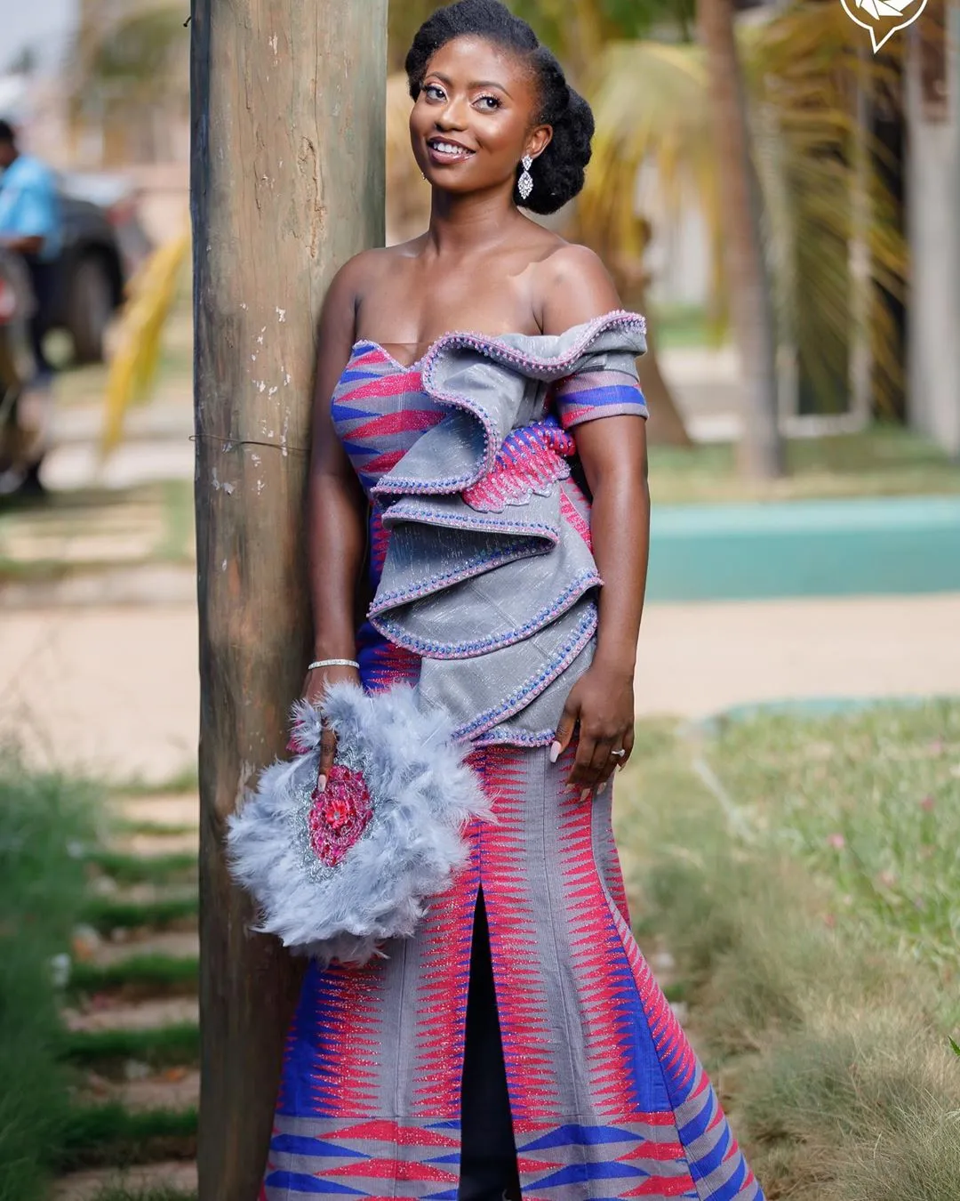 This has to be the cutest father and daughter moment we've seen yet!! Samuel and Ewuraefua's traditional wedding