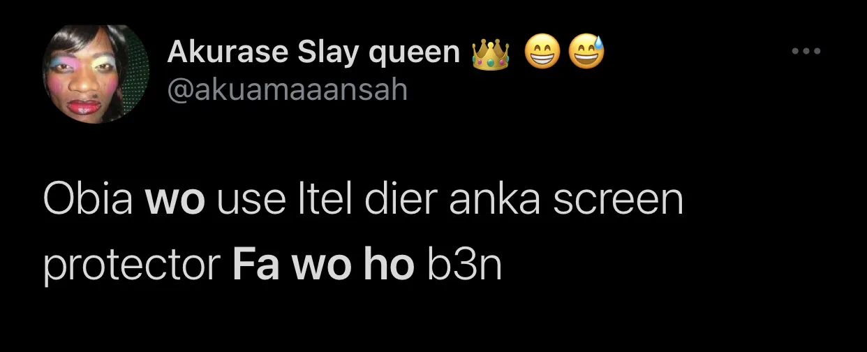 20 “efa wo ho b3n?” tweets on Ghana Twitter that are funny and relatable at the same time