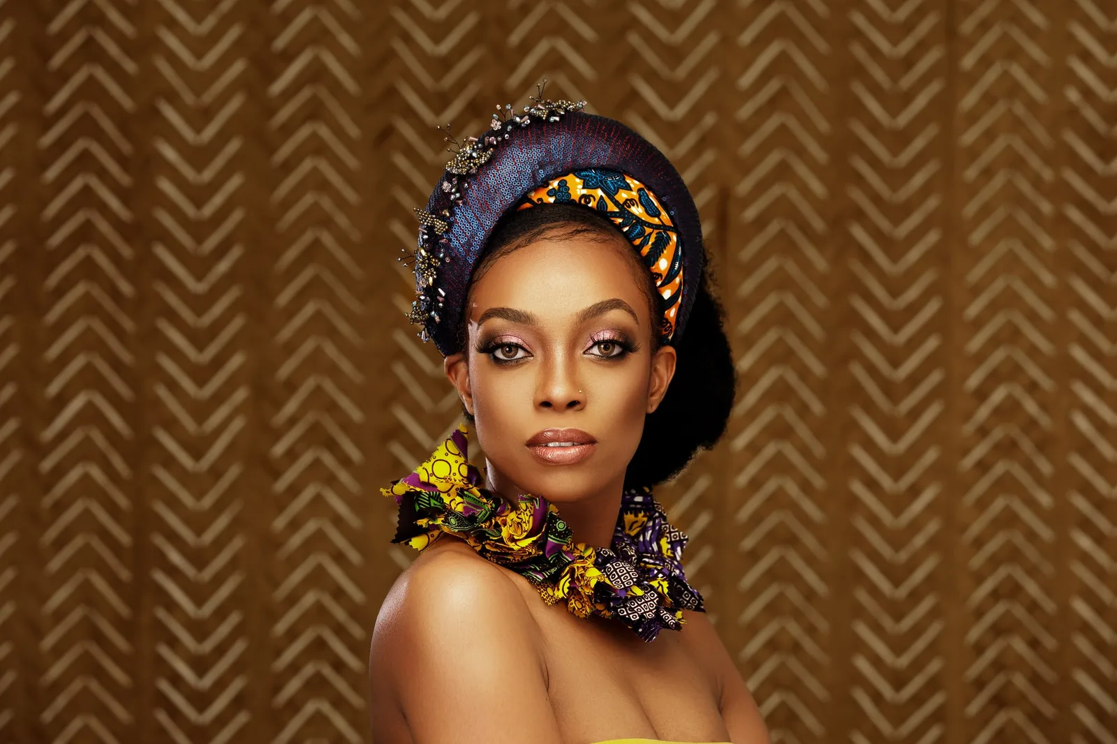 The Gold Coast Queen by Velma’s Accessories is an ode to the iconic women who fought for African liberation