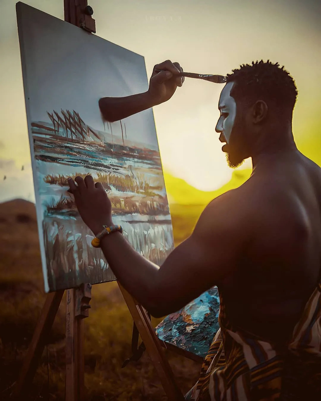 24 year-old self-taught Ghanaian photographer, Micheal Aboya wins “Best Photo of the Year” at the Agora Awards