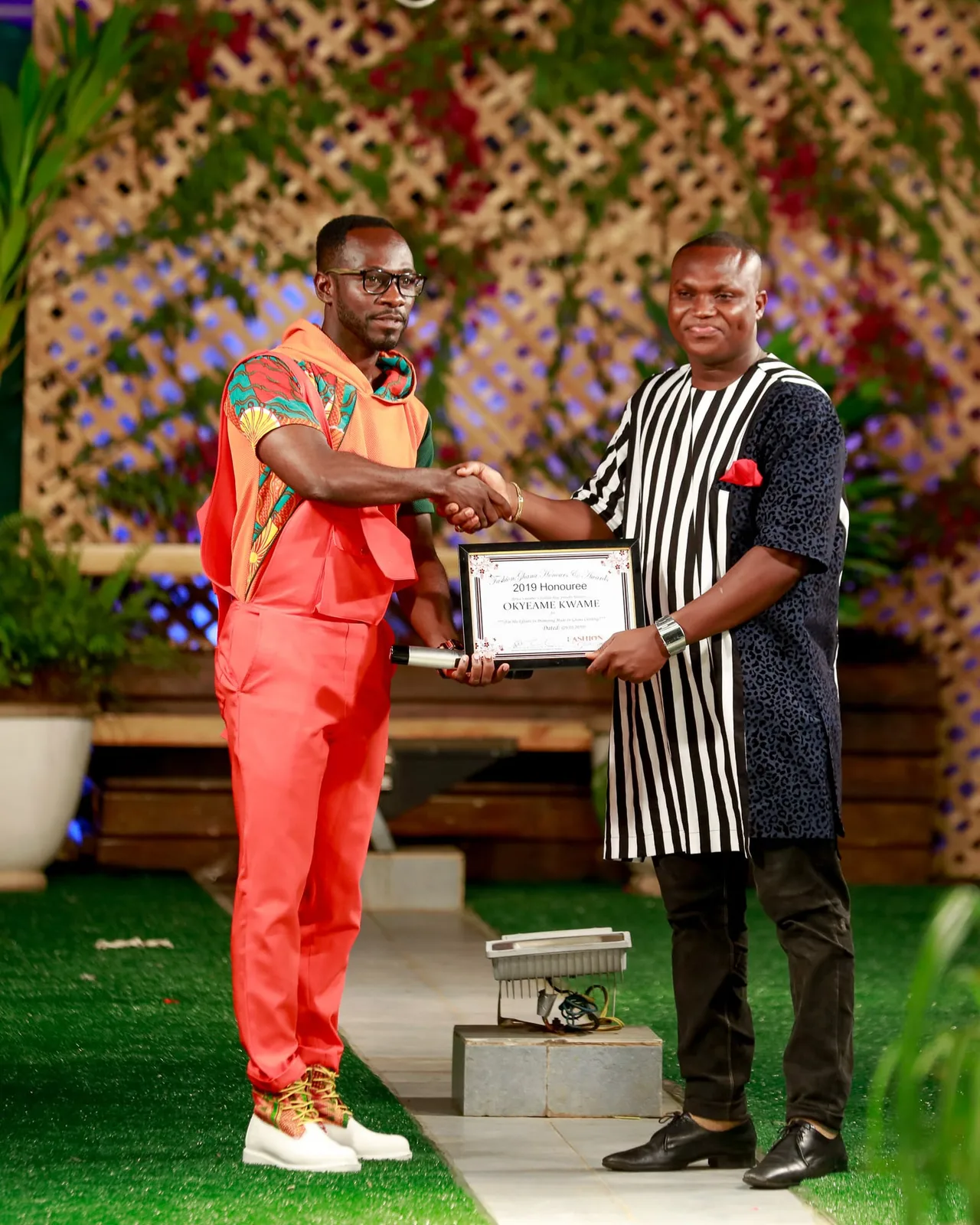 These photos of Joe Mettle, Wiyala and Adjetey Anang walking on the runway has got us clapping