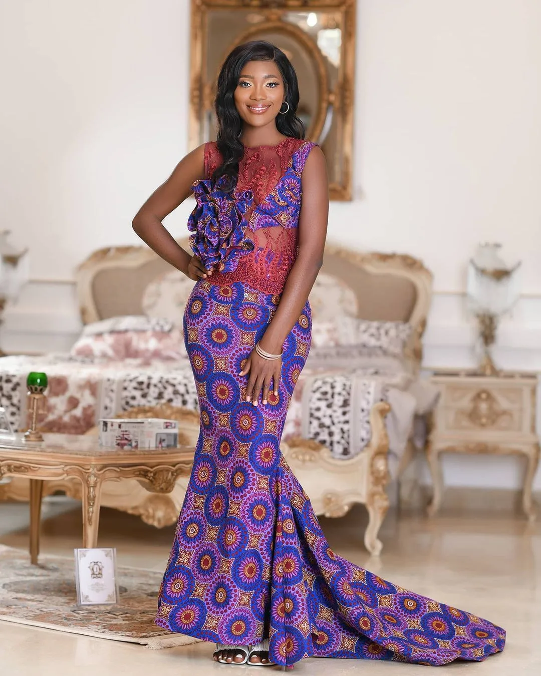 Let these Miss Malaika delegates inspire your next gown with these glamorous African print gown