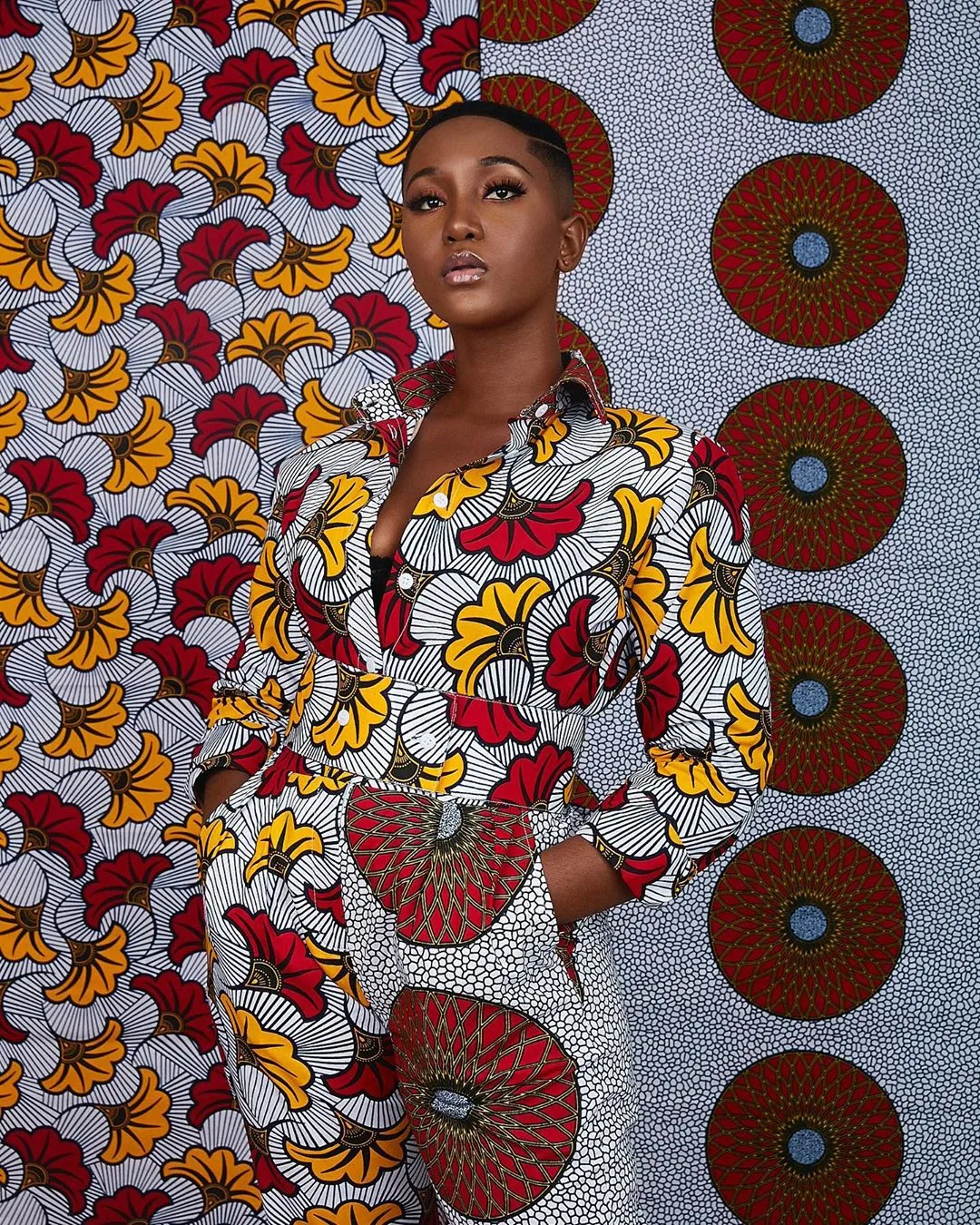 BLACKNIFICENT: Lharley and Twitch are giving us dope African print ideas with this editorial