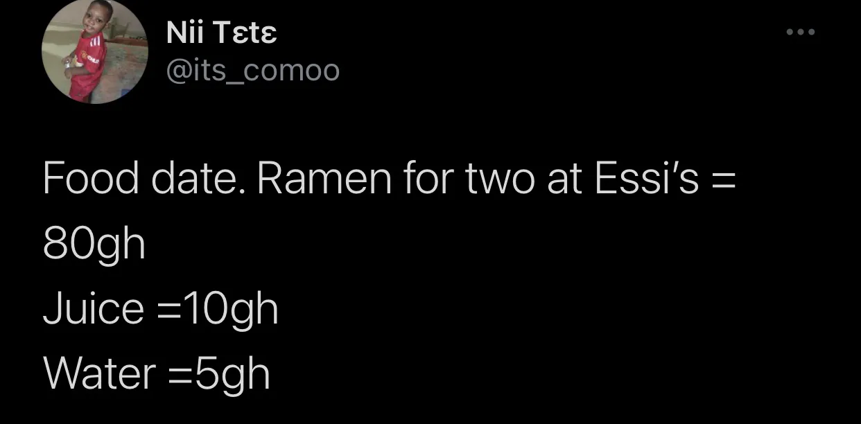 Can you come up with a legit planned date for two that costs only GHS 100? The answers will shock you!