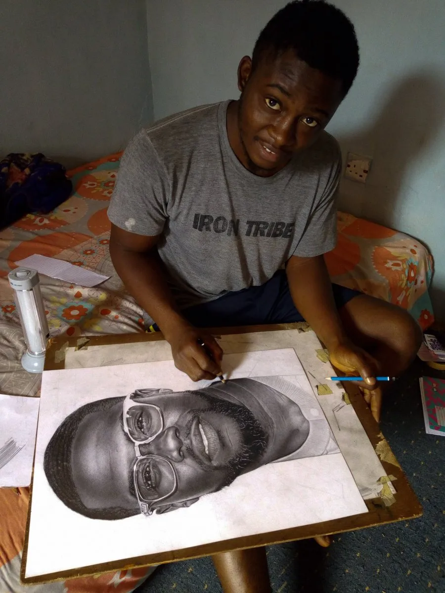 Kevin Hart wants to buy art from this Nigerian artist