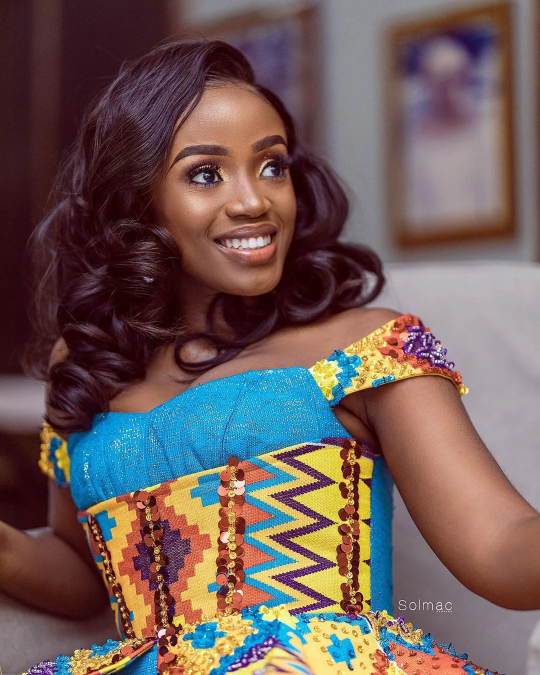 #TheBineys2020: Miss Malaika's Delsey becomes Mrs Biney in a beautiful traditional wedding