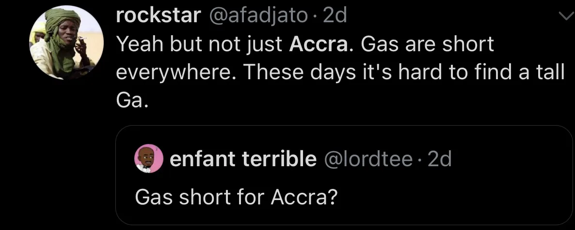 15 Tweets only people who live in Accra can relate to