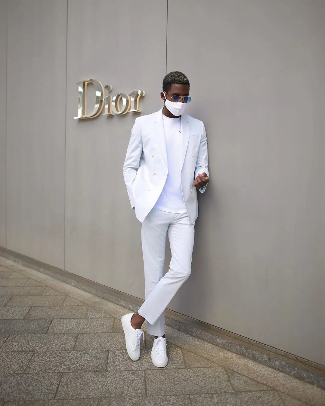 Influencers are turning stylish face masks into a trend in the COVID-19 era