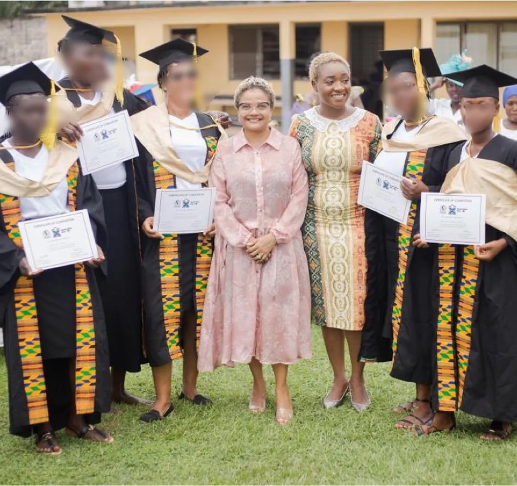 Accessories designer, Velma Owusu-Bempah and the Fair Justice Initiative are teaching prison inmates how to make hats