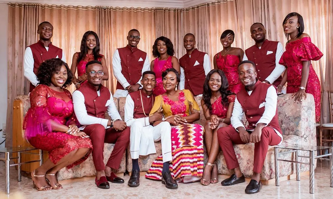 Philip & Mensima’s wedding was a star-studded one