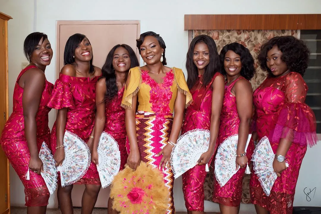 Philip & Mensima’s wedding was a star-studded one