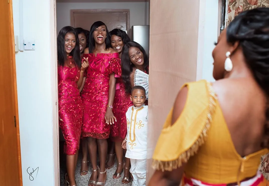 Philip & Mensima’s wedding was a star-studded one