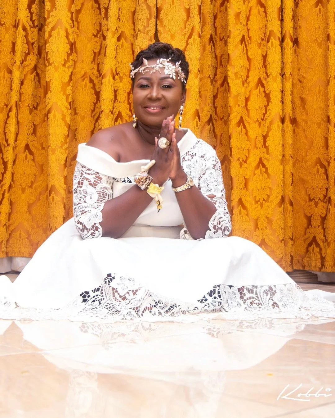 Oheneyere Gifty Anti rings in her Golden age with regal photos and a thankful heart