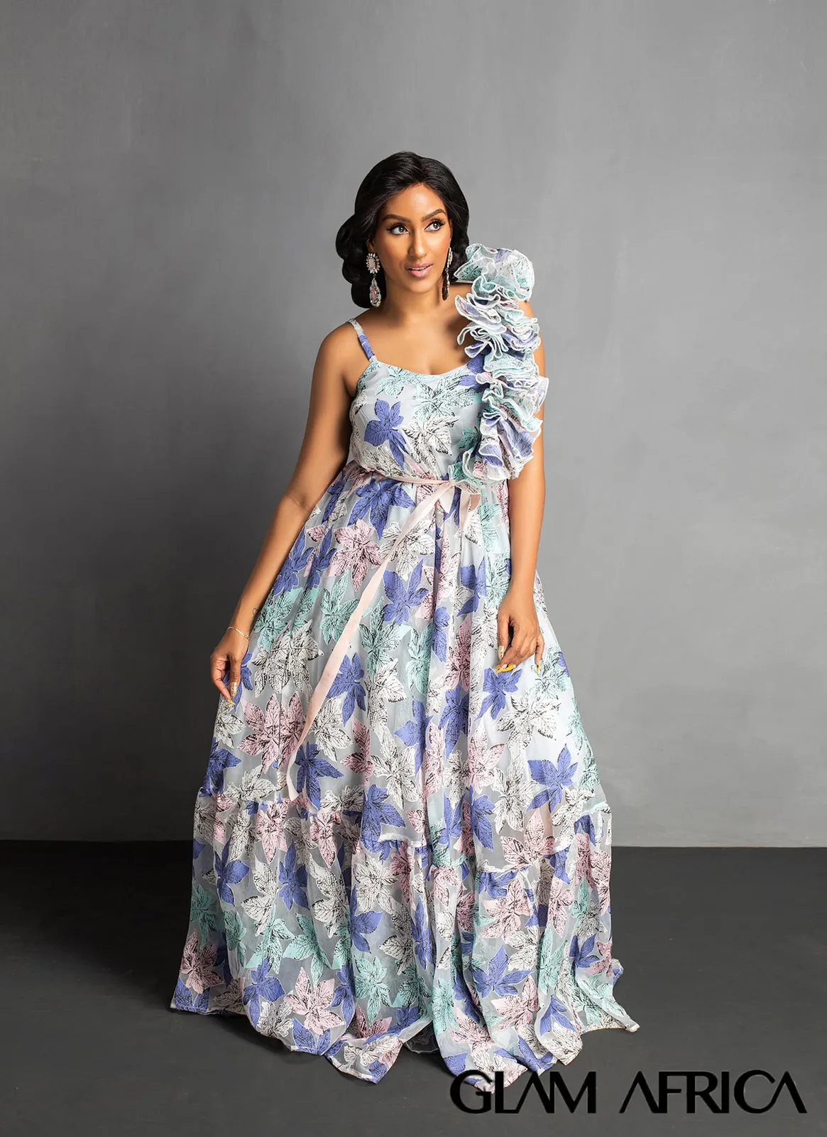 Juliet Ibrahim is the new cover star for Glam Africa’s Beauty Issue