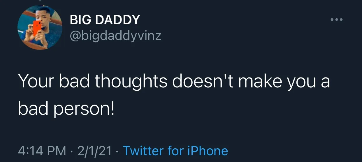 If you’re an over-thinker this thread we saw on Twitter is just for you.