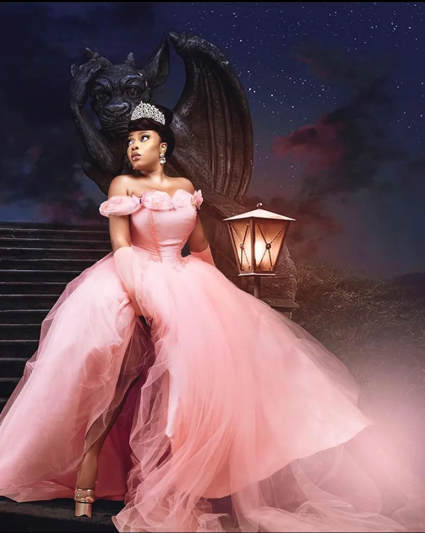 Moesha Buduong celebrates her 31st birthday releasing beautiful photos of her dressed as a disney princess.