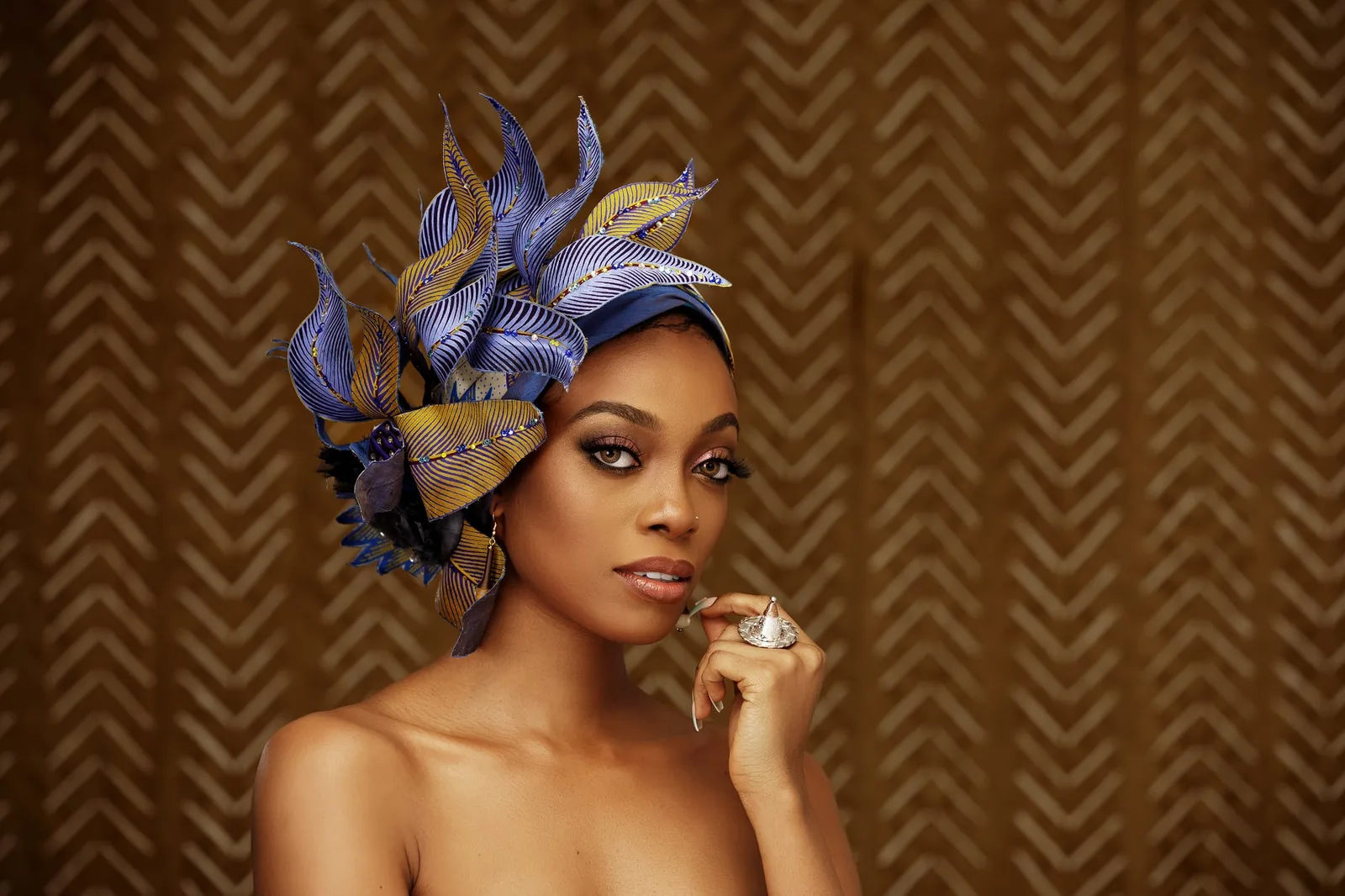 The Gold Coast Queen by Velma’s Accessories is an ode to the iconic women who fought for African liberation