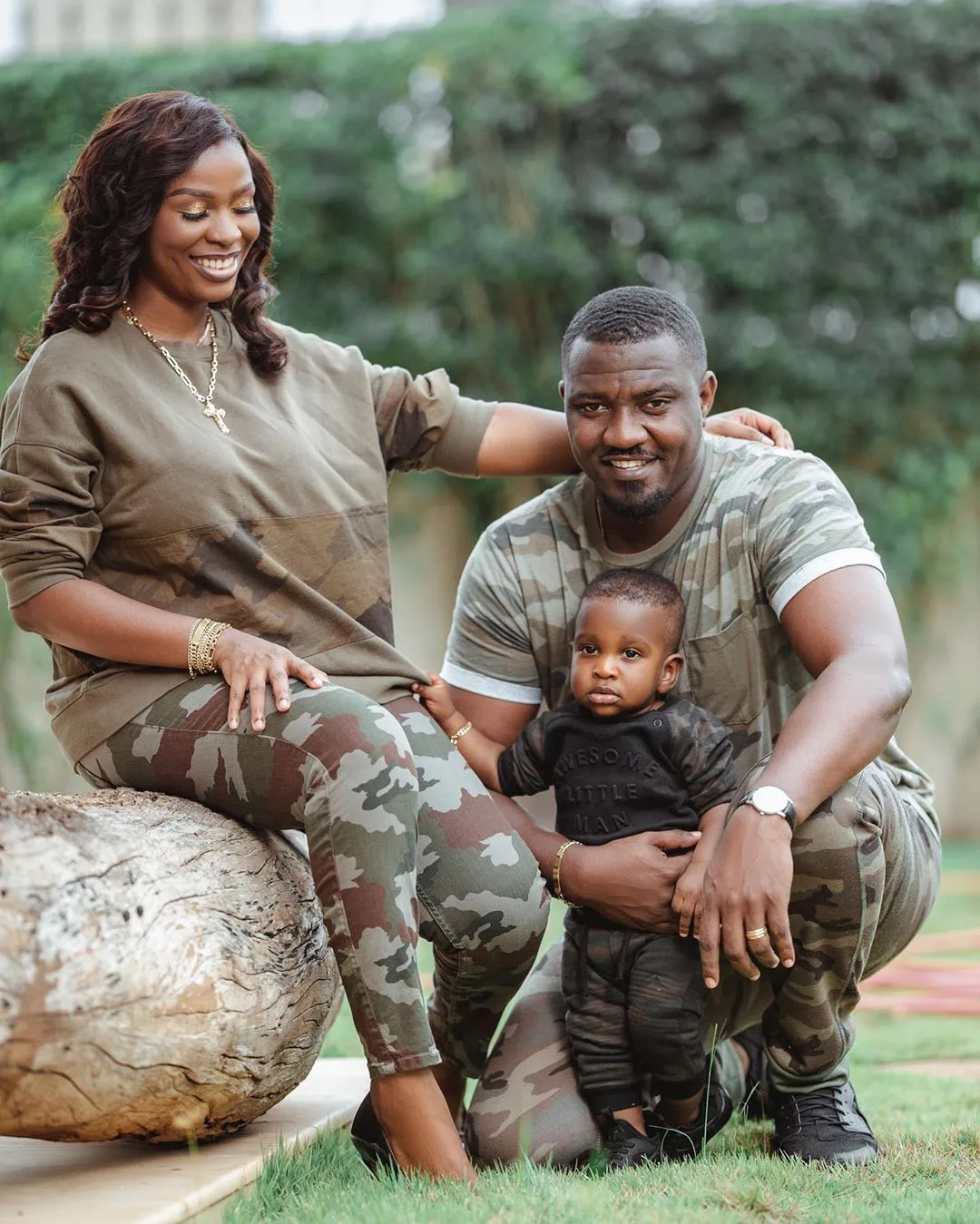 John Dumelo and his wife ring in their son’s first birthday with photos and beautiful messages