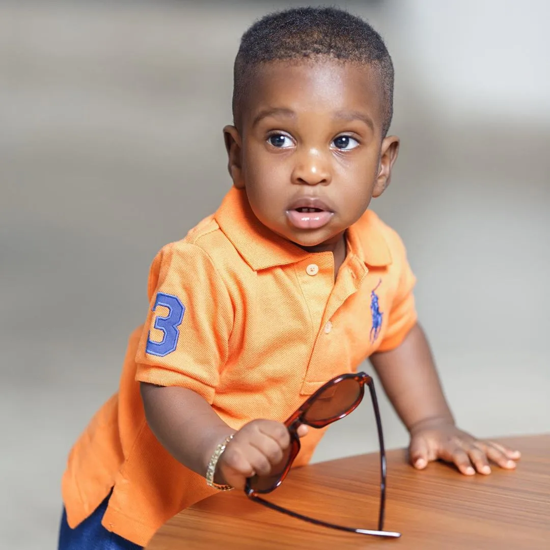 John Dumelo and his wife ring in their son’s first birthday with photos and beautiful messages
