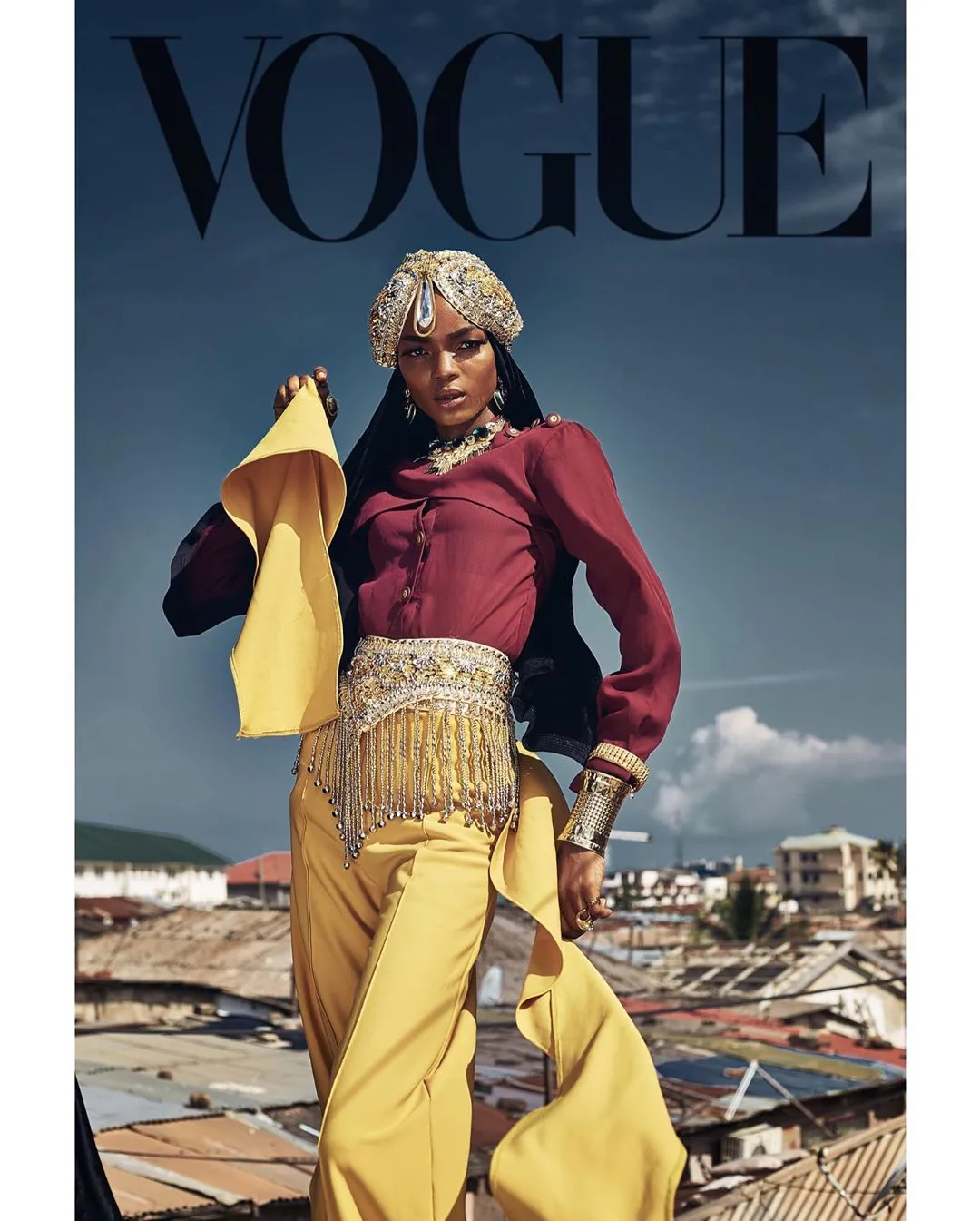 Ghanaian stylist, Kelvincent makes it into Edward Enninful’s 10 Best #VogueChallenge Covers