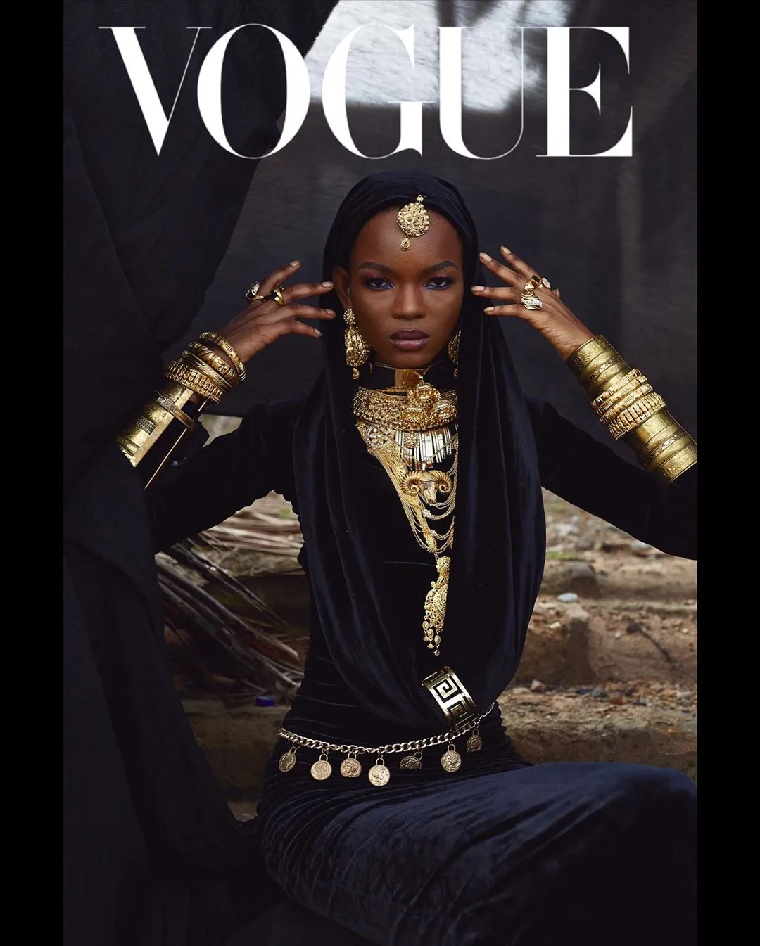 Ghanaian stylist, Kelvincent makes it into Edward Enninful’s 10 Best #VogueChallenge Covers