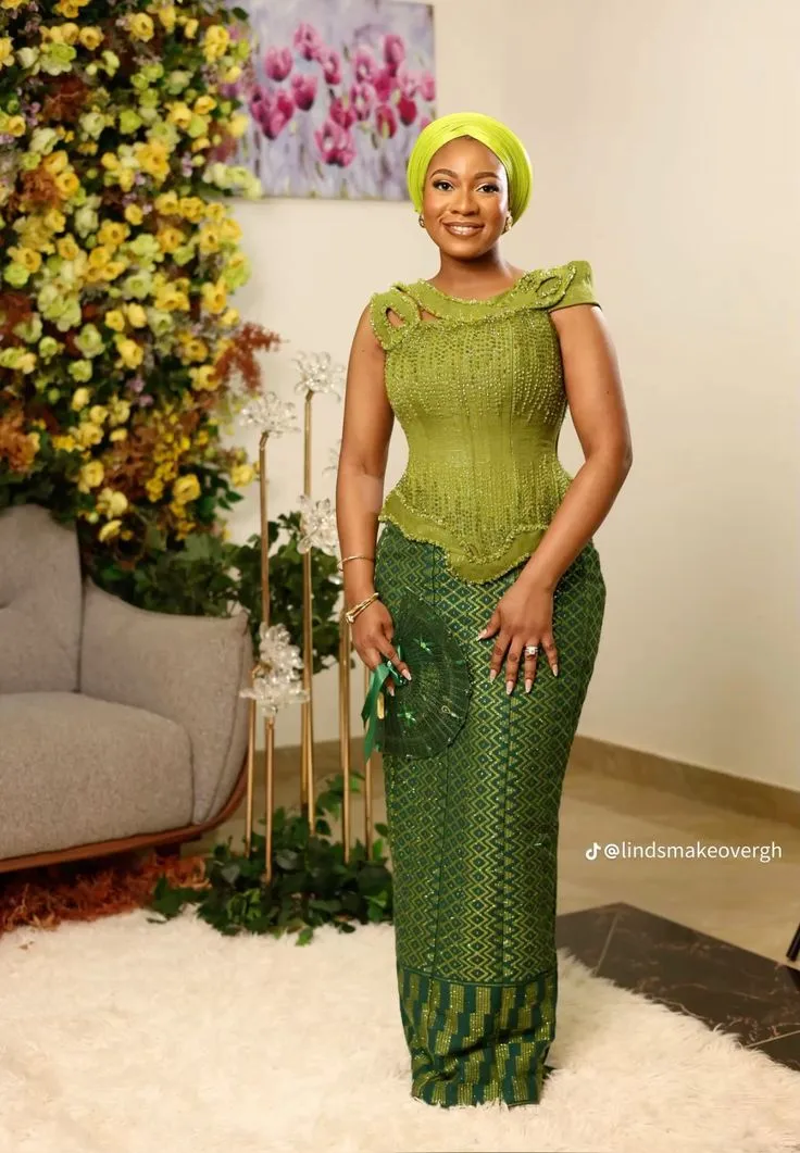 Wedding Guest in Kente