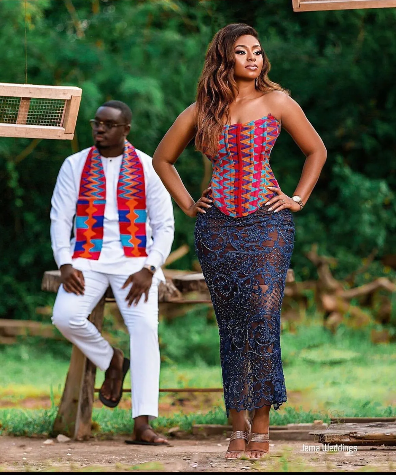 The best 20 kente engagement styles for Ghanaian brides in 2020