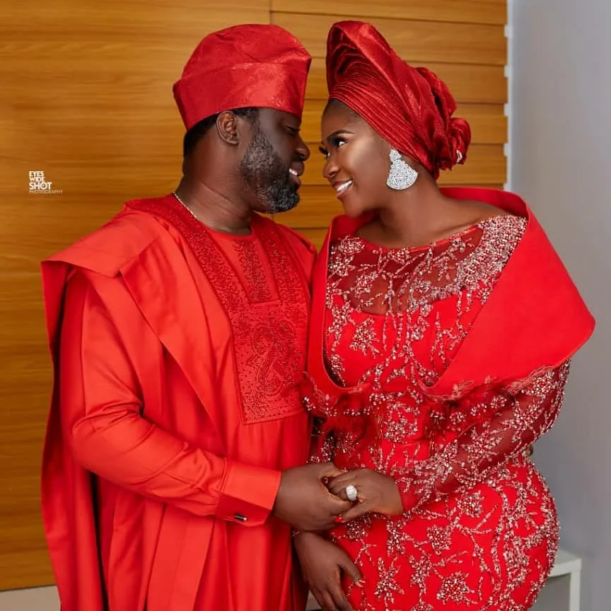 Mercy Johnson and her family are giving us enough reason to love the colour red in these family portraits