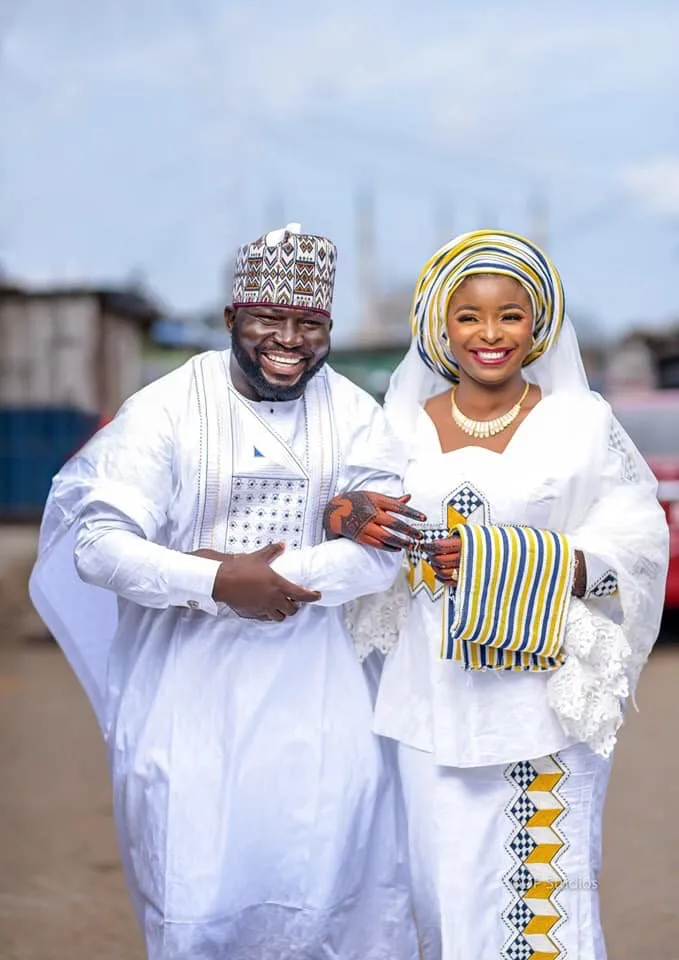 #Mozain19 Ghanaian artist Moh Awudu and Hassi Baniaz had a sweet Islamic wedding for the books